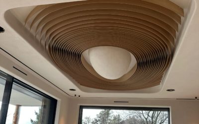 Plafond acoustique sur mesure : quand design et performance sonore se rencontrent